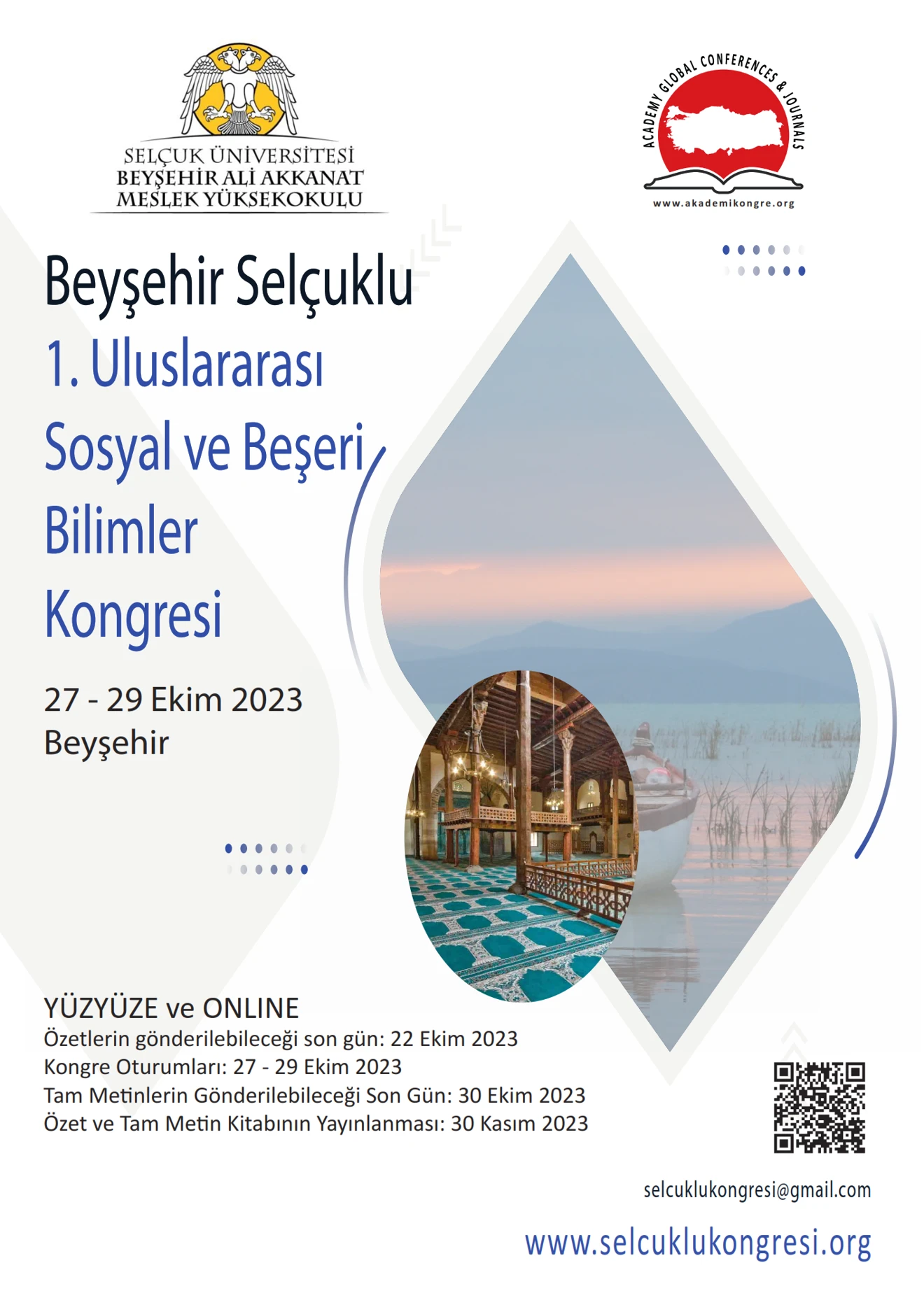 BEYŞEHİR SELÇUKLU 1st INTERNATIONAL SOCIAL AND HUMANITIES CONGRESS
